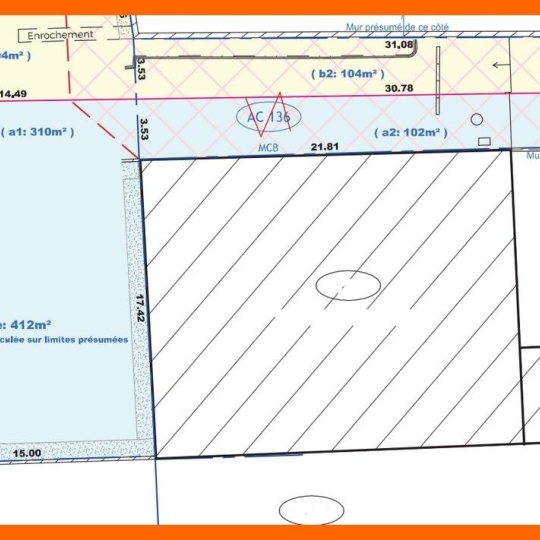 Annonces VILLETTE D ANTHON : Terrain | DAGNEUX (01120) | m2 | 130 000 € 